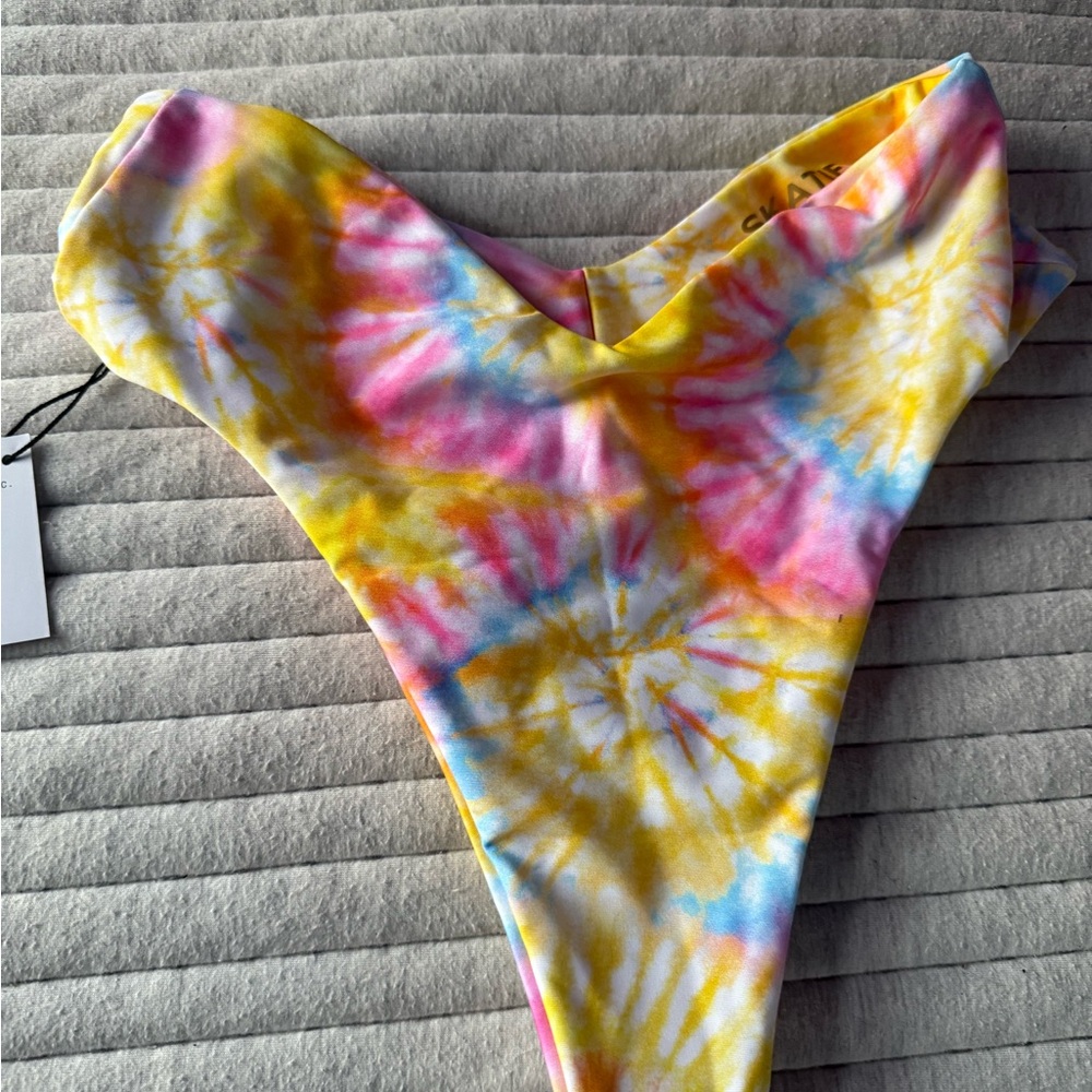 Skatie Multicolor Tie-Dye Bikini Bottom